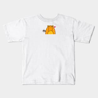 Brown Bear Coffee Kids T-Shirt